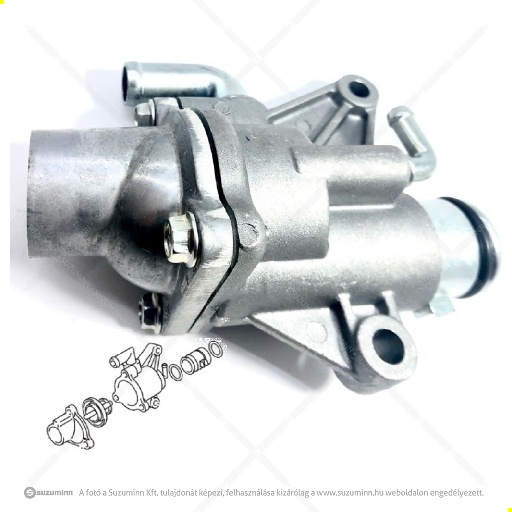 hűtés, fűtés, klíma / vízhűtő / Thermostat ház kompletten Swift, SX4