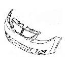 karosszéria / első lökhárító és részei / Suzuki SX4 Sedan első lökhárító 