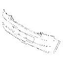 karosszéria / hátsó lökhárító és részei / Suzuki Swift 2008-2010 type2 hátsó lökhárító 