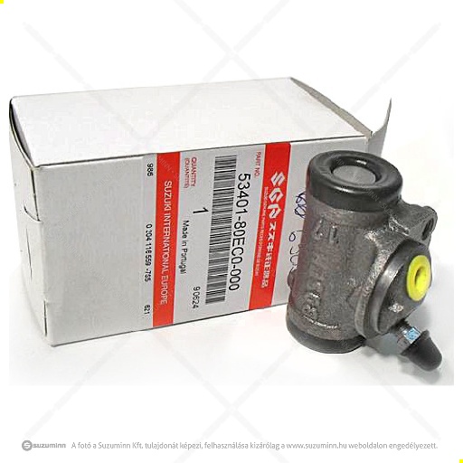 fék / hátsó fék / Suzuki Swift Sedan jobb hátsó fék munkahenger (gyári, eredeti alkatrész), cikkszám: 53401-80EC0