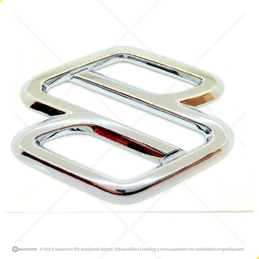 karosszéria / emblémák, feliratok, matricák / Suzuki embléma (gyári, eredeti alkatrész), cikkszám: 77811-75F01-0PG