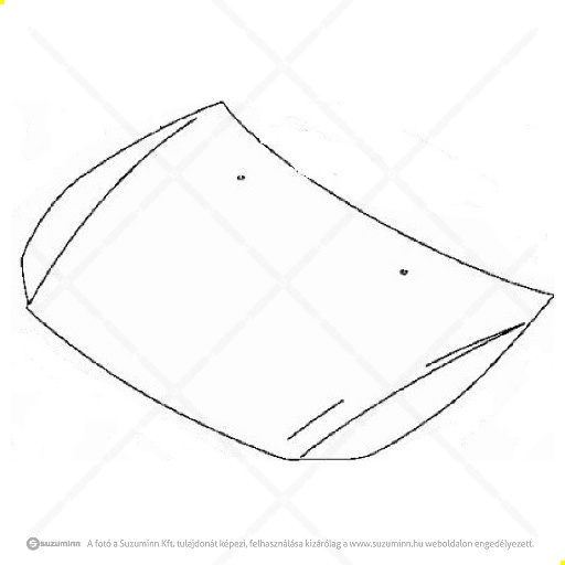 karosszéria / motorhaztető / Suzuki SX4 gépháztető  (gyári, eredeti alkatrész), cikkszám: 57300-79J00